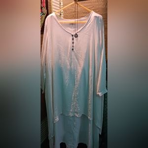 NEW Without Tag Anself Ivory Layered Dress